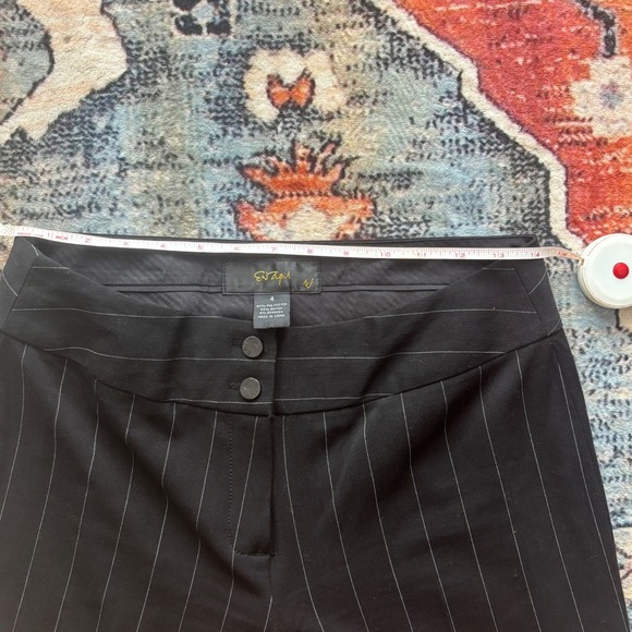 Enzym Pinstripe Dress Pants,  Size 4 - Picture 4 of 5